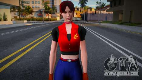 Claire Redfield Resident Evil: Code Veronica X H for GTA San Andreas