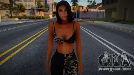 Sexy Brunette Girl v2 for GTA San Andreas
