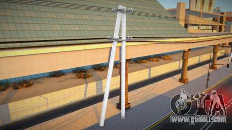 Concrete power pole for GTA San Andreas