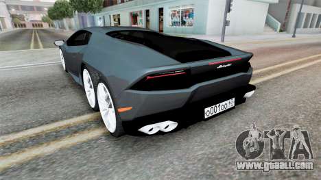Lamborghini Huracan 6x6 for GTA San Andreas
