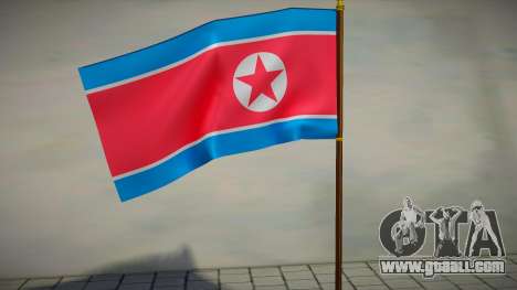 DPRK Flag for GTA San Andreas