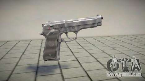 Beretta M9 Camo for GTA San Andreas