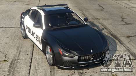 Maserati Ghibli Police 2014