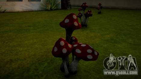 Ryder Mushrooms Black Version for GTA San Andreas