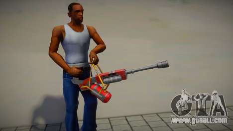 Flame Rifle HD mod for GTA San Andreas
