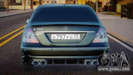 Mercedes-Benz E280 W211 Black for GTA San Andreas