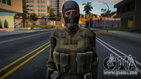 Metal Gear Solid V The Phantom Pain Masked Olive for GTA San Andreas