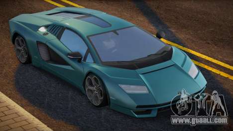 Lamborghini Countach 2022 EV for GTA San Andreas