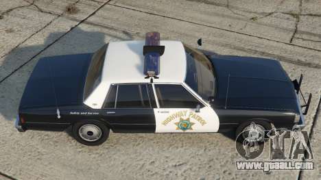 Chevrolet Caprice California Highway Patrol 1990