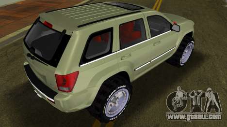 Jeep Grand Cherokee SRT10 TT Black Revel for GTA Vice City