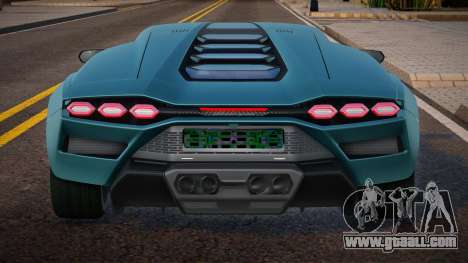 Lamborghini Countach 2022 EV for GTA San Andreas