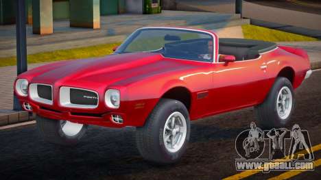 1970 Pontiac Firebird Convertible for GTA San Andreas