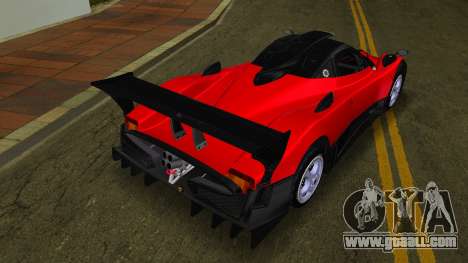 Pagani Zonda R TT Black Revel for GTA Vice City