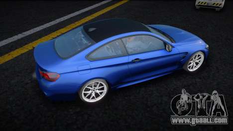 BMW M4 Blue for GTA San Andreas