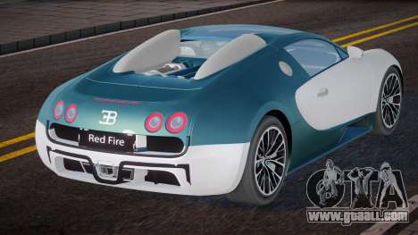 Bugatti Veyron Red Fire for GTA San Andreas