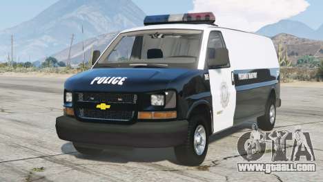Chevrolet Express Prisoner Transport Van