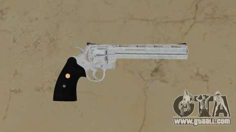 Colt Python 8 inch Black Grips for GTA Vice City