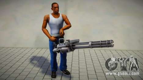 Left 4 Dead Minigun for GTA San Andreas