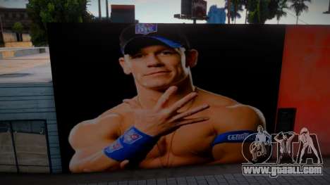 JOHN CENA WALL POSTER for GTA San Andreas