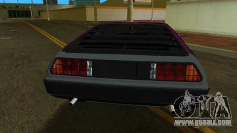 DeLorean DMC-12 V8 TT Ultimate for GTA Vice City