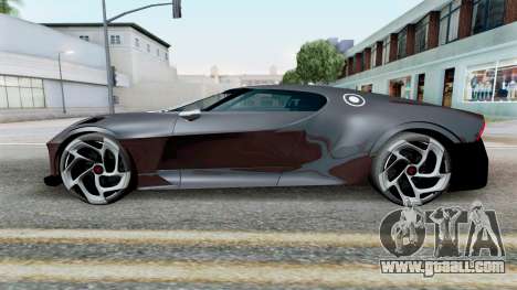 Bugatti La Voiture Noire Mockup 2019 for GTA San Andreas