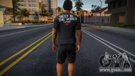 CM Punk Skin (2013) v3 for GTA San Andreas