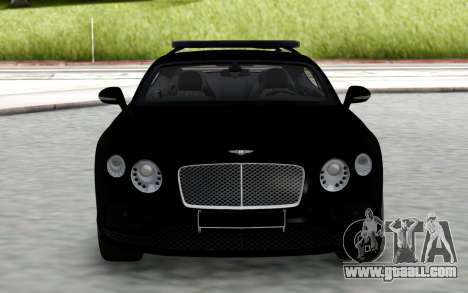 Bentley Continental Police for GTA San Andreas