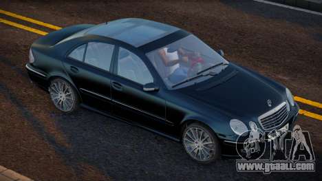 Mercedes-Benz E280 W211 Black Edition for GTA San Andreas
