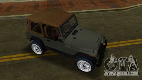 Jeep Wrangler V10 TT Black Revel for GTA Vice City
