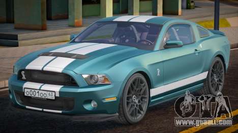 Ford Mustang Shelby GT500 SQworld for GTA San Andreas