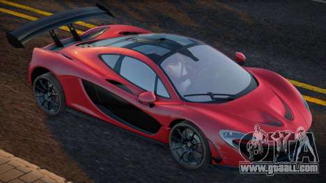 McLaren P1 Red for GTA San Andreas