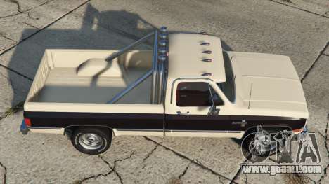 Chevrolet K10 Silverado Fleetside 1986