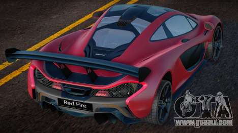 McLaren P1 Red for GTA San Andreas