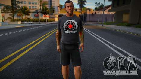 CM Punk Skin (2013) v3 for GTA San Andreas