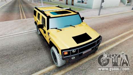 Hummer H2 Tacha for GTA San Andreas