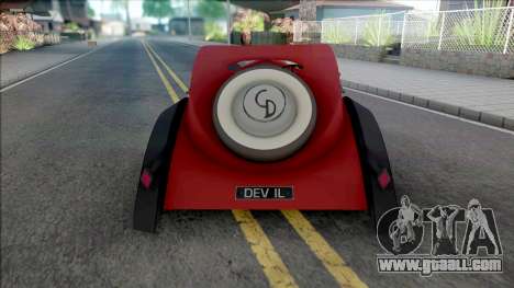 Cruella de Vil Car from 101 Dalmatians for GTA San Andreas