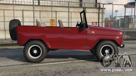 UAZ-469B Mexican Red