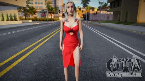 Eva Elfi in a dress for GTA San Andreas