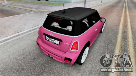 Mini Cooper Pale Red-Violet for GTA San Andreas
