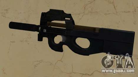 Assault SMG (FN P90) from GTA IV TBoGT for GTA Vice City