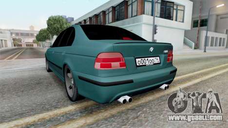 BMW M5 Saloon (E39) for GTA San Andreas