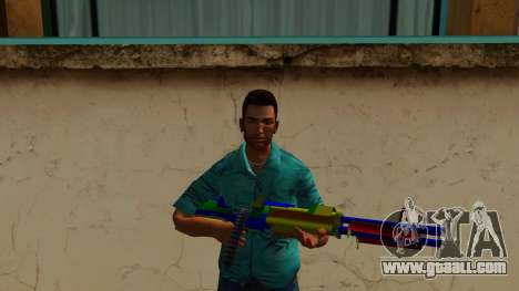 Comic M60 Gun for GTA Vice City