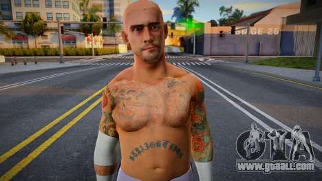 CM Punk Wrestlemania 29 for GTA San Andreas