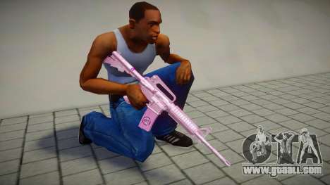 M4 Barbie for GTA San Andreas