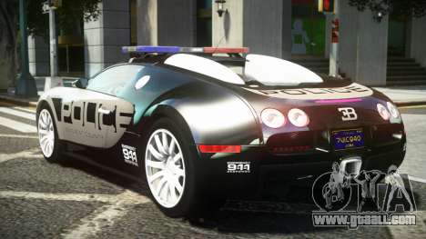 Bugatti Veyron Police V1.1 for GTA 4