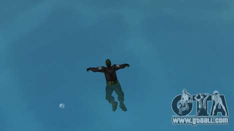 Ability to swim with new animation for GTA Vice City