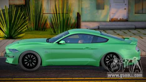 Ford Mustang GT Green for GTA San Andreas