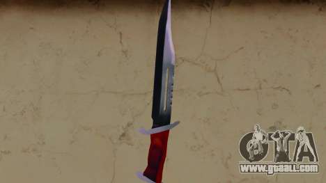 Rambo III Knife for GTA Vice City
