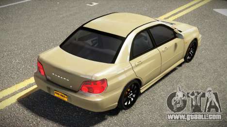 Subaru Impreza WRX STi ZT V1.1 for GTA 4