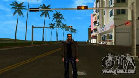 Tommy With Winter Jacket for GTA Vice City